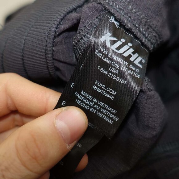 Kuhl Women's Strattus Ripstop Pants Size 8 Regular Charcoal Gray 32" Inseam 8R - Picture 4 of 7